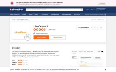 LiveCareer Reviews - 4,609 Reviews of Livecareer.com ...