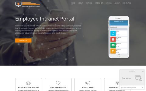 Employee Intranet Portal | Human Resource Management ...