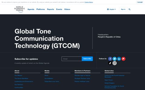 Global Tone Communication Technology (GTCOM) | World ...