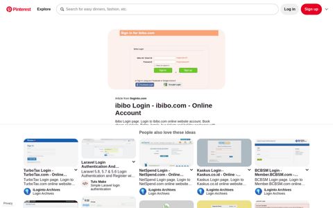 ibibo Login | Login, Online accounting, Accounting - Pinterest