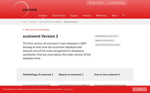 ecoinvent Version 2 – ecoinvent