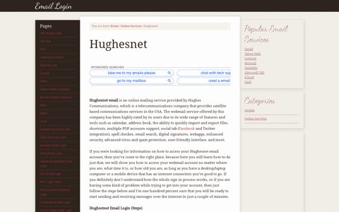 Hughesnet Email Login – my.hughesnet.com Mail Log In