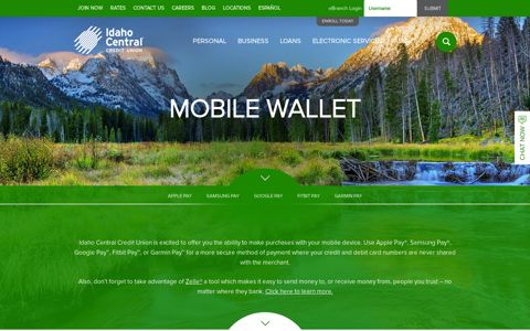 Mobile Wallet - Idaho Central Credit Union