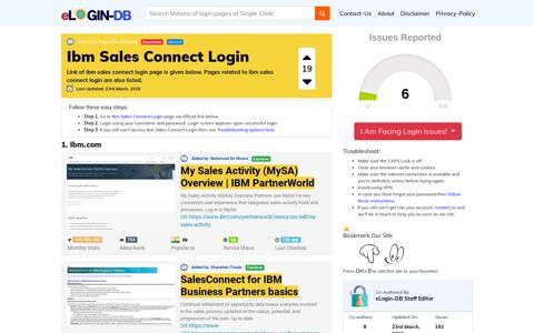 Ibm Sales Connect Login