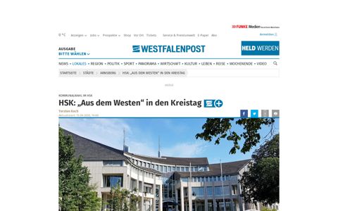 HSK: „Aus dem Westen“ in den Kreistag - wp.de