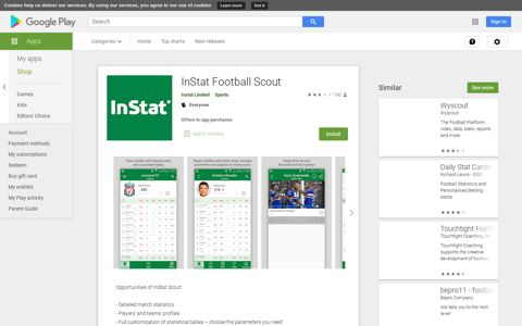 InStat Football Scout - Apps on Google Play
