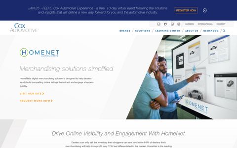 HomeNet | Inventory Merchandising, Content Management ...
