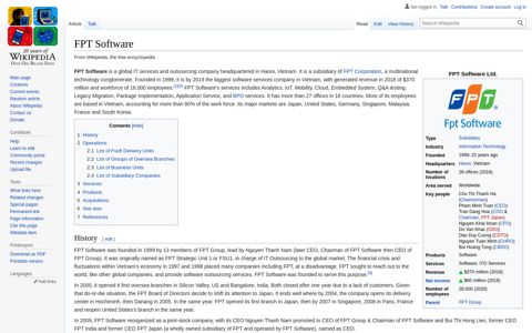 FPT Software - Wikipedia