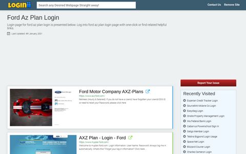 Ford Az Plan Login - Loginii.com