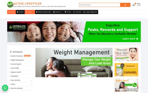 ACTIVE LIFESTYLER - Shop Herbalife Online in Singapore by ...