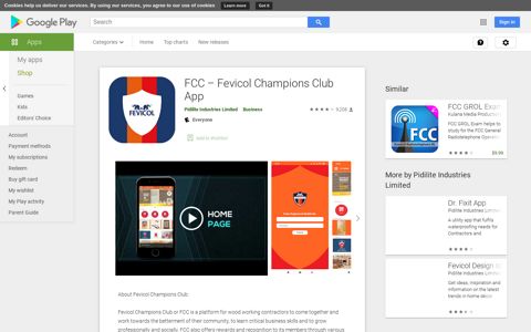 FCC – Fevicol Champions Club App - Apps on Google Play
