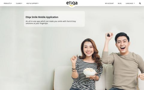 Etiqa Smile Mobile Application | Etiqa Malaysia