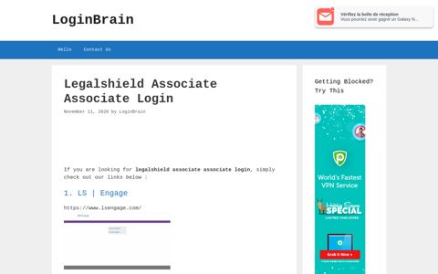 legalshield associate associate login - LoginBrain