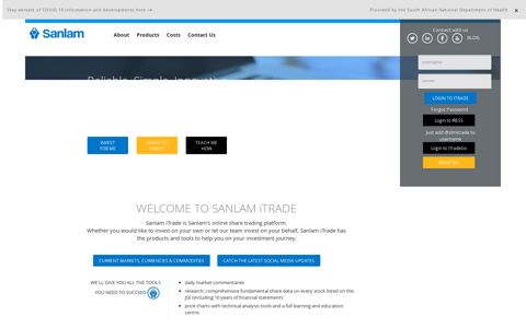 Sanlam iTrade Online Share Trading