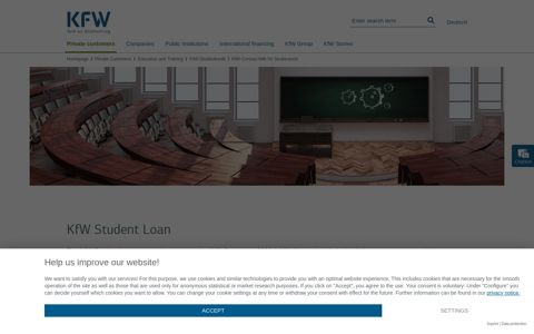 KfW Student Loan