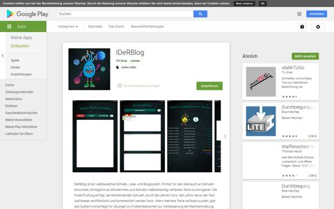 IDeRBlog – Apps bei Google Play