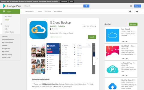 G Cloud Backup - Apps on Google Play