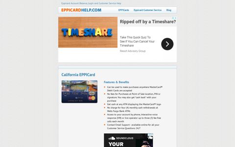 California EPPICard - Eppicard Help