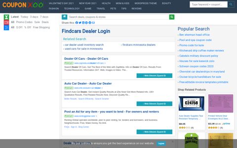 Findcars Dealer Login - 11/2020 - Couponxoo.com