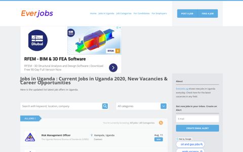 EverJobs: Jobs in Uganda - Latest Jobs in Uganda, 2020 ...