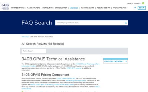 340B OPAIS Technical Assistance