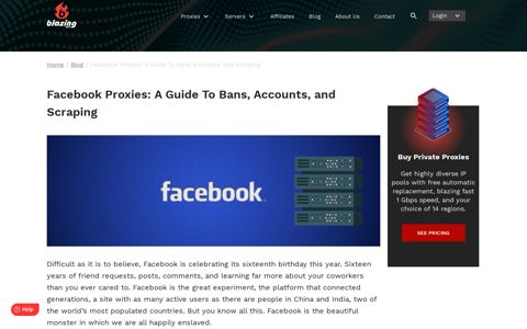Facebook Proxies: A Guide To Bans, Accounts, and Scraping