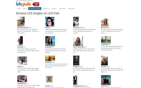 Browse LDS Singles on LDS Pals | LDS Pals - Dec 18, 2020