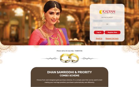 Buy Gold Saving Scheme Online - Kalyan Matrimony