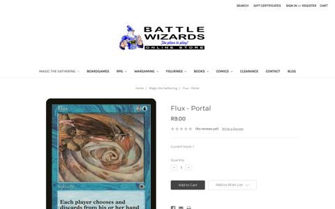 Flux - Portal - Battle Wizards Online
