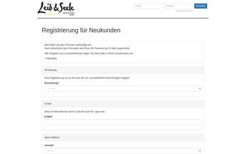 Registrierung für Neukunden - speisenbildung-leib-und-seele ...