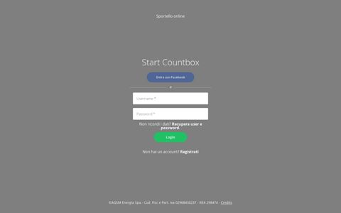 Countbox Web - Agsm