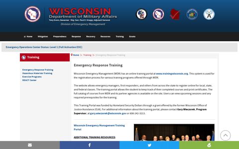 Emergency Response Training | WEM