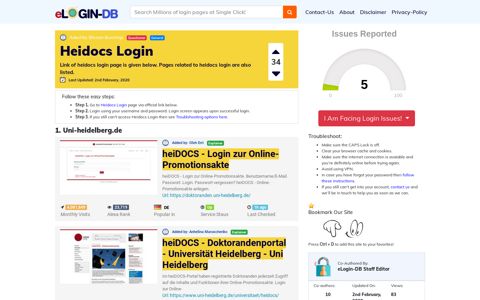 Heidocs Login - A database full of login pages from all over ...