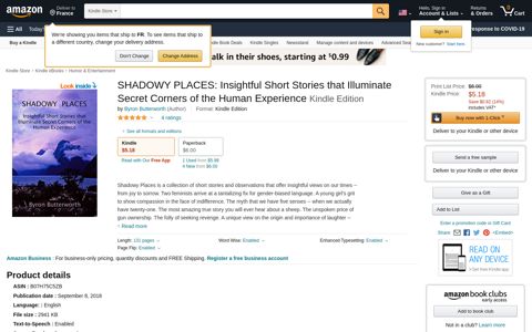 SHADOWY PLACES: Insightful Short Stories that Illuminate ...