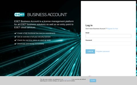 ESET Business Account