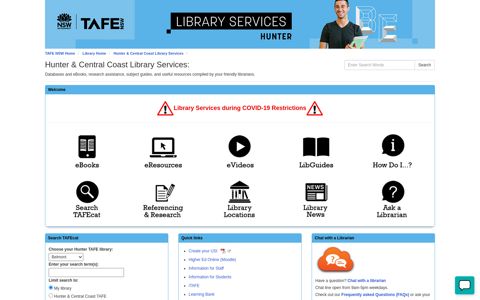 Hunter TAFE Library Service - LibGuides