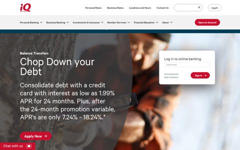 iQ Credit Union: Welcome to Your Financial Institution