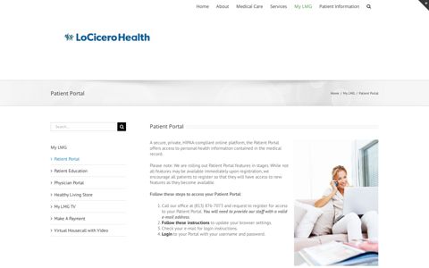 Patient Portal • LoCicero Medical Group