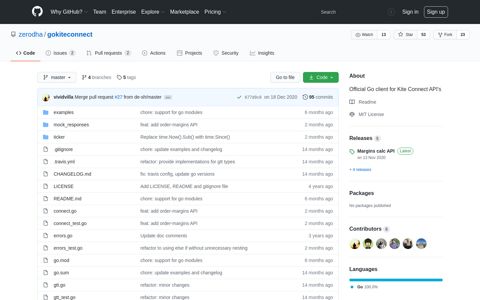 zerodha/gokiteconnect: Official Go client for Kite ... - GitHub