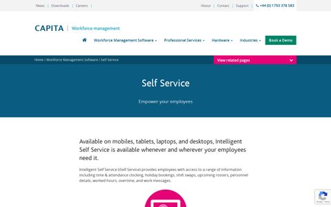 Self Service - Capita Workforce Management