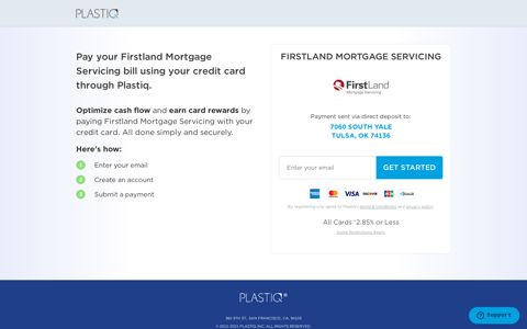 Pay your Firstland Mortgage Servicing bill using your credit ...
