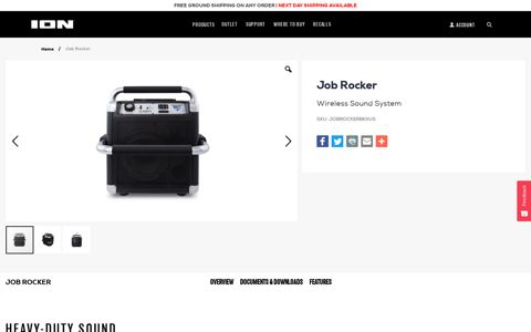 Job Rocker - ION Audio