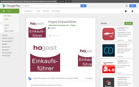 Hogast Einkaufsführer - Apps on Google Play