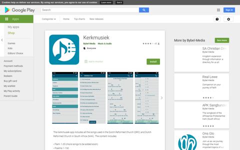 Kerkmusiek - Apps on Google Play
