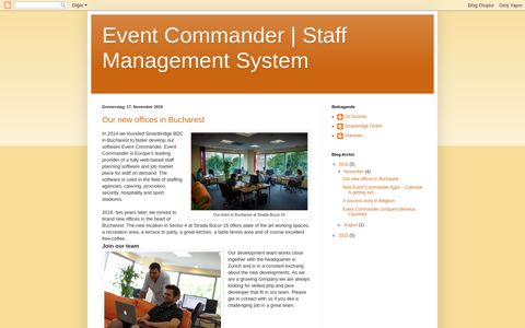 Event Commander | Staff Management System