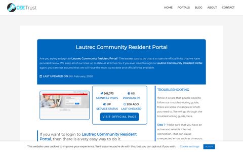 Lautrec Community Resident Portal - Find Official Portal