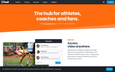 Hudl for Athletes, Parents and Fans