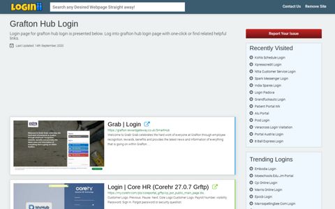 Grafton Hub Login - Reach Desired Login Page of Any Site ...