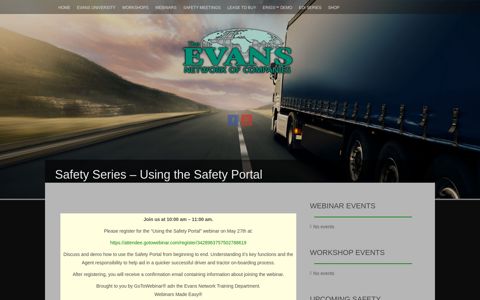 Safety Series – Using the Safety Portal | Evans University