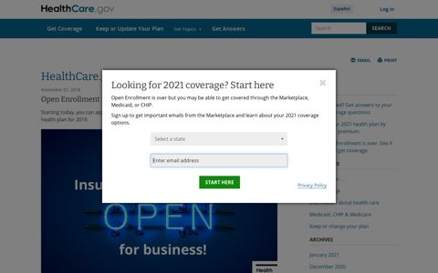 Apply for new 2019 health insurance today | HealthCare.gov